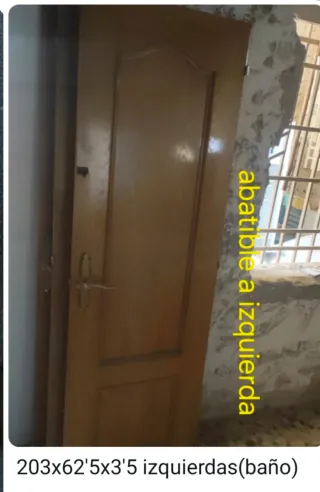 Puertas Roble madera maciza.
