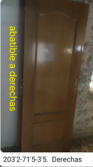 Puertas Roble madera maciza.