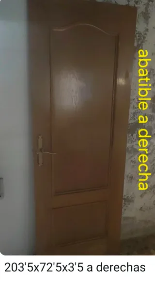 Puertas Roble madera maciza.