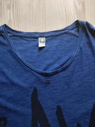 Camiseta G-Star RAW azul hombre