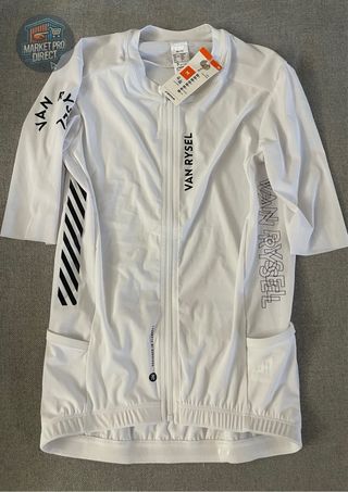 Maillot Van Rysel Blanco Talla M