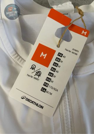 Maillot Van Rysel Blanco Talla M