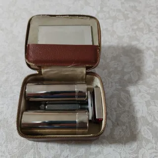 Set rasatura viaggio vintage