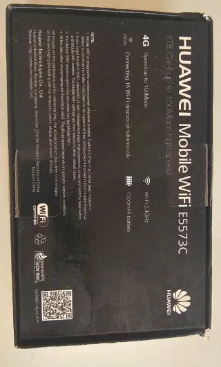 Huawei Mobile WiFi E5573C 4G LTE