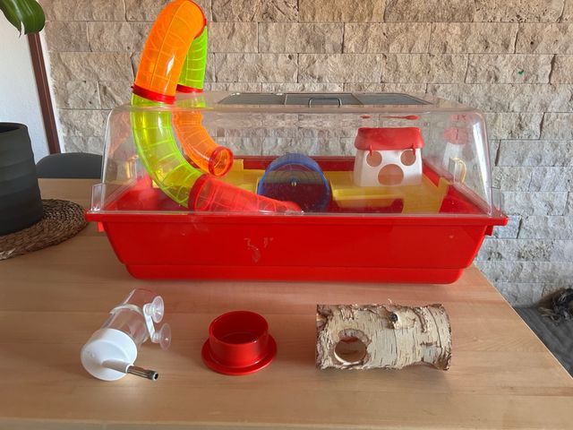 Jaula Hámster/Ratón con Accesorios