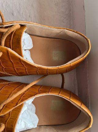 Zapatos Fitflop Piel Labrada Talla 38