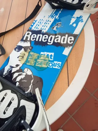 Tabla Snowboard Renegade + Botas Talla 46