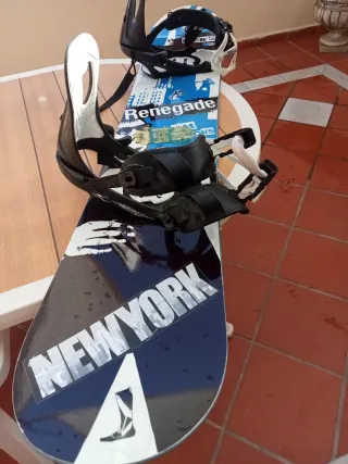 Tabla Snowboard Renegade + Botas Talla 46