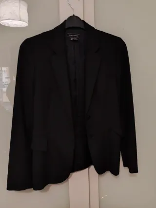 Blazer - Americana Negra Mujer