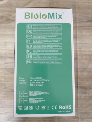 Batidora de mano BioLoMix HB-3016
