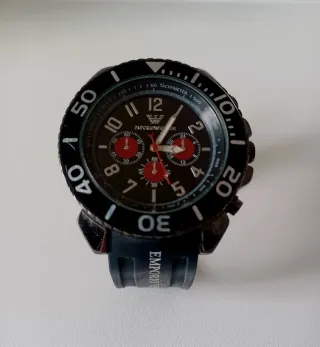 Reloj Calgary Verde y Plateado