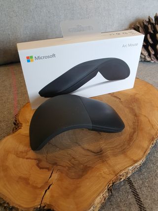 Ratón Microsoft Arc Mouse Negro