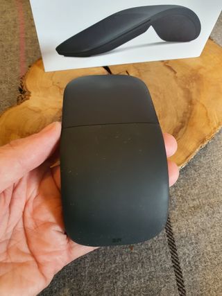 Ratón Microsoft Arc Mouse Negro