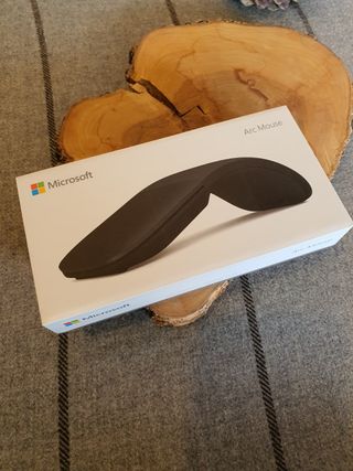 Ratón Microsoft Arc Mouse Negro