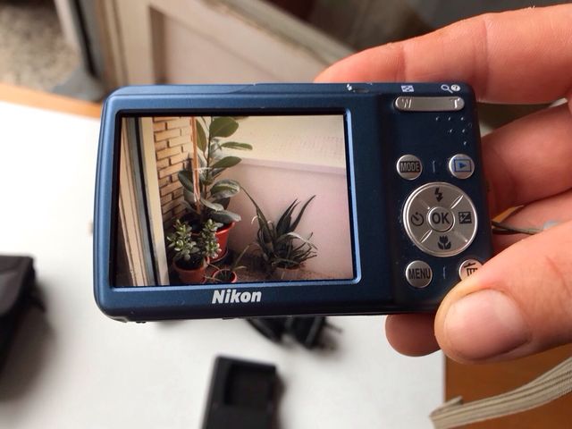 Cámara Nikon Coolpix S210 Azul