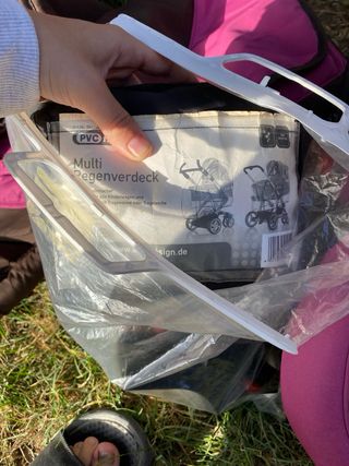 Carro ABC DESIGN 3 en 1 rosa y marrón