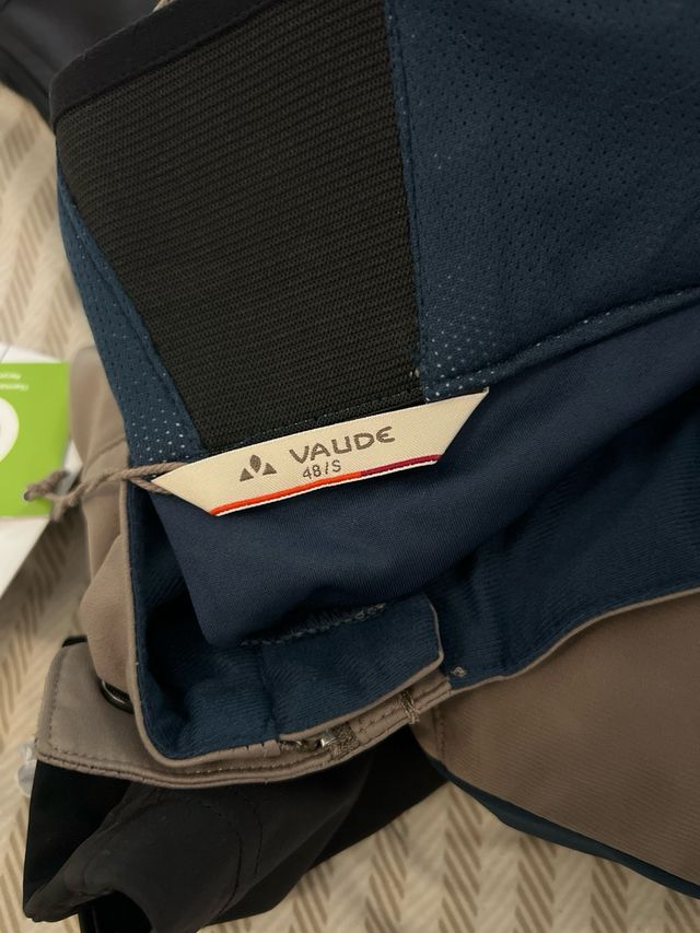 Pantalón Vaude All Year Moab ZO II Beige/Azul