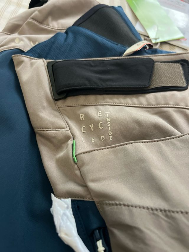 Pantalón Vaude All Year Moab ZO II Beige/Azul