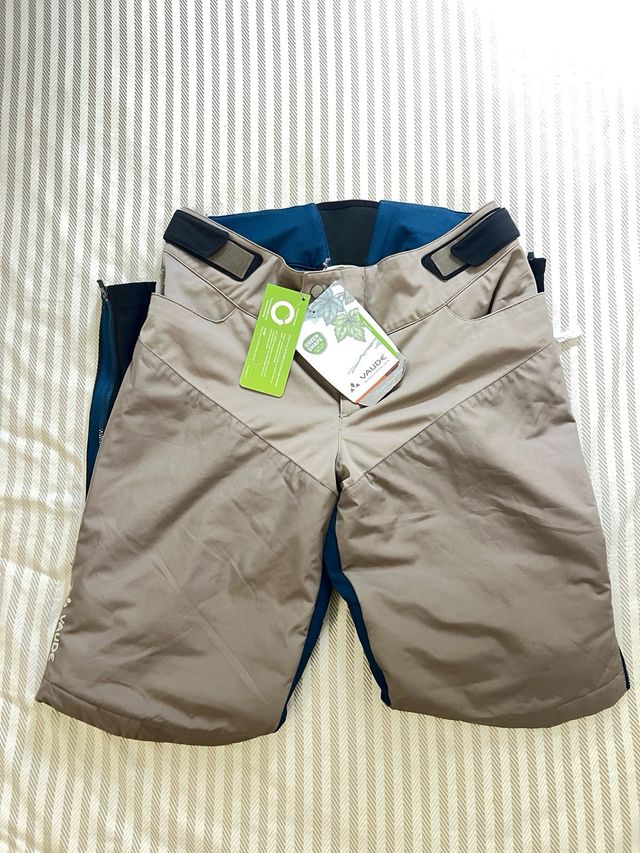 Pantalón Vaude All Year Moab ZO II Beige/Azul
