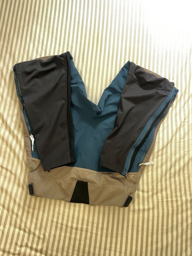 Pantalón Vaude All Year Moab ZO II Beige/Azul