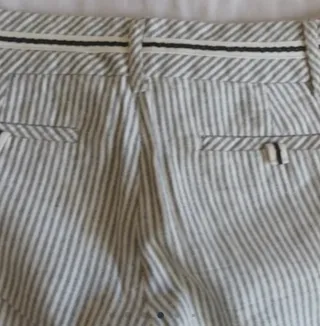 Conjunto Rayas Zara y top Anne Taylor 