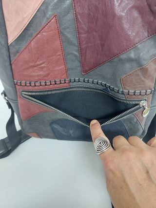 Mochila Desigual Negra y Gris