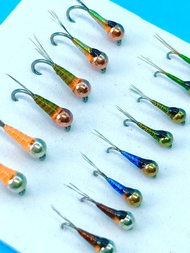Set Ninfas/Perdigones Pesca