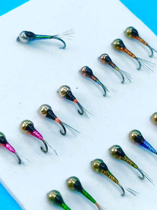Set Ninfas/Perdigones Pesca