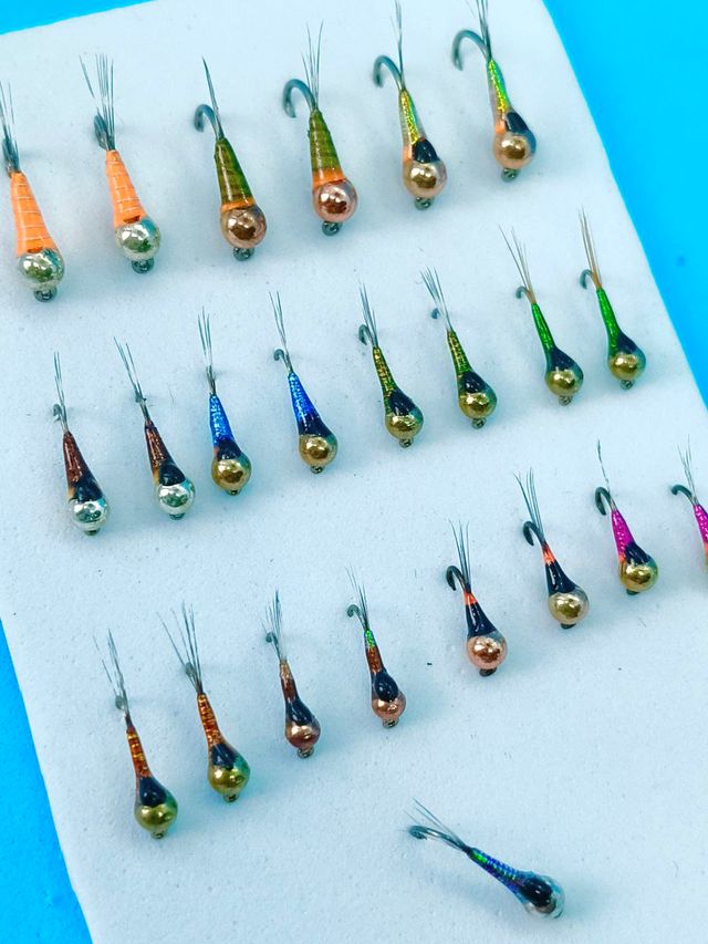 Set Ninfas/Perdigones Pesca