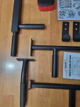 Barra Dominadas Pared Multifunción