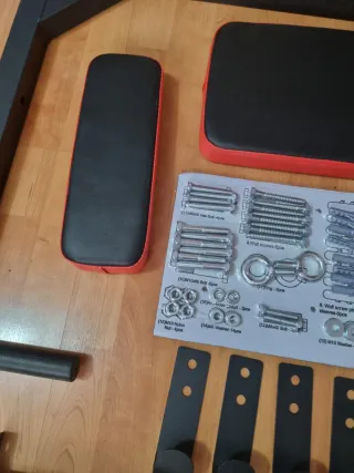 Barra Dominadas Pared Multifunción
