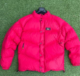 Chaqueta DIAMIR de montaña roja pluma y Primaloft