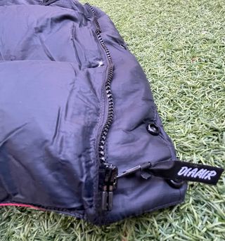 Chaqueta DIAMIR de montaña roja pluma y Primaloft