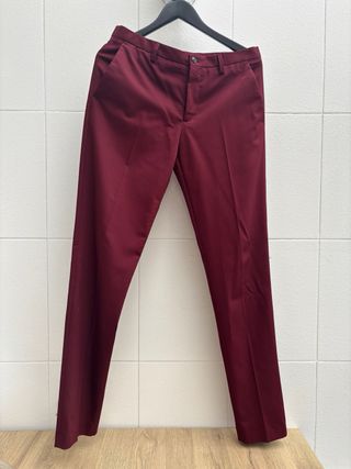 Traje Zara Rojo