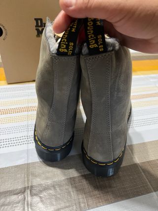 Dr. Martens Stivali Uomo Grigio Tg 43