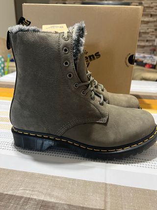 Dr. Martens Stivali Uomo Grigio Tg 43