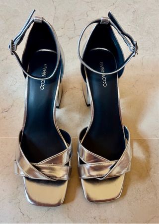 Sandalias Even&Odd Plata Talla 38
