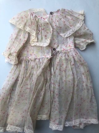 Vestido organza época Mariquita Perez Gisela