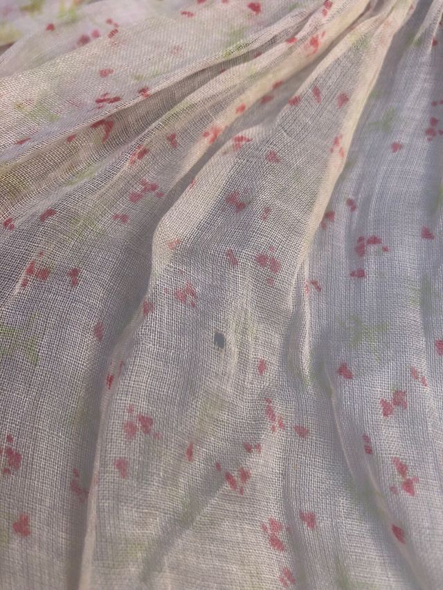 Vestido organza época Mariquita Perez Gisela