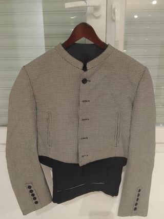 Traje de corto ojo de perdíz