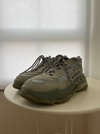 Zapatillas Balenciaga Talla 43 Gris/Azulado