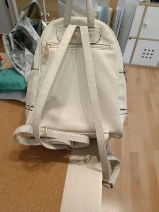 Mochila Beige Piel PU