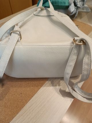 Mochila Beige Piel PU