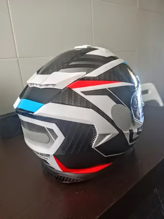 Casco Moto LS2 FF800 Storm II Racer Azul/Rojo