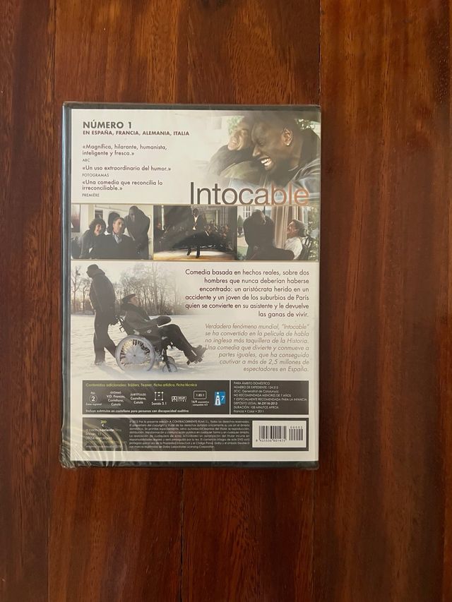 DVD Intocable Película Francesa