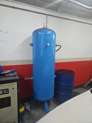 Compresor de aire con bombona