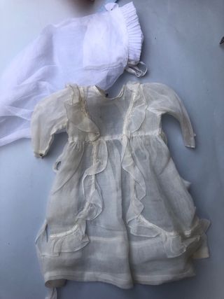 Vestido antiguo Mariquita Perez comunión