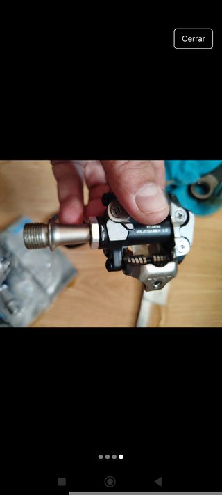 Pedales automáticos Shimano XT 