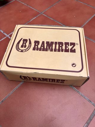 Botas camperas de cuero marrón Talla 34