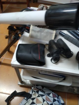 Telescopio y cámara para desierto